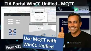 Учебное пособие по WinCC Unified MQTT: публикация/подписка на HMI-теги через Mosquitto.