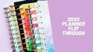 2020 Planner Flip Through // Favourite Spreads