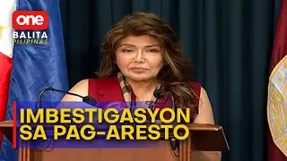 Sen. Imee Marcos, inilabas ang report  ng pagdinig sa ICC arrest kay Duterte | One Balita Pilipinas