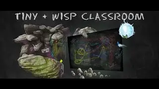 Contesting Bounty Rune As Tiny Wisp