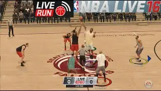 NBA Live 16 Pro Am Live Run 5 vs. 5 Gameplay (Xbox One)