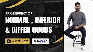 PRICE EFFECT OF NORMAL, INFERIOR & GIFFEN GOODS| G.C.E ADVANCED LEVEL| ECONOMICS| ENGLISH MEDIUM