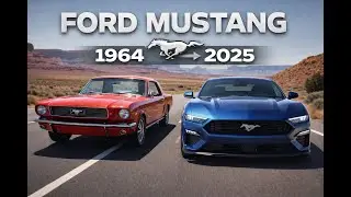 Ford Mustang 60 Years of Evolution &mdash; From 1964-2025
