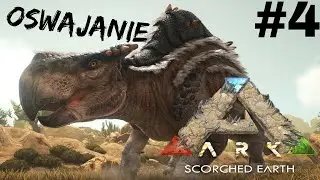 ARK Scorched Earth #4 - Oswajanie Morellatops | Osaczony przez Terror Birdy