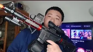 Unboxing My First Gel Blaster Gun!!! (M416)!!! 