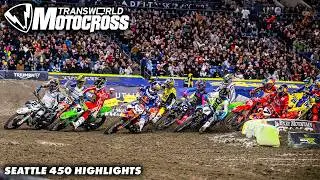 Seattle Supercross [450] Highlights | Eli Tomac's Redemption