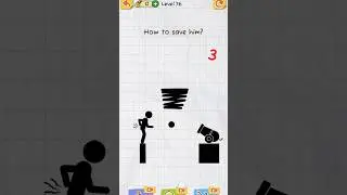 Draw 2 save the stickman game video #shoot