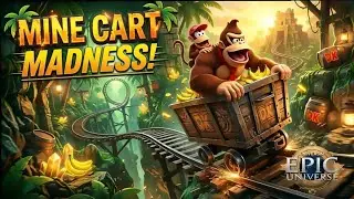 Mine Cart Madness Full Ride POV | Donkey Kong Country at Epic Universe