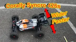 Corally Syncro 4, Widened & Faster. 6s #hobbywing  (see description)