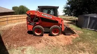 A Hole No More #31:  Filling an in ground pool with Red Select dirt.