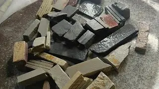 Slate items mix broken🫠💥 small wet cleaning #asmr #satisfying #relxing #viralvideo 