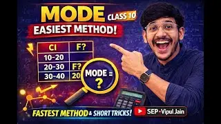 Mode – Statistics Class 10 Maths | Easiest Method