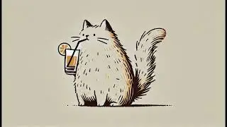 A Sip of Lemonade at Caf&eacute; Noire 🍋  - Cozy Jazz Lofi Background Music - Caf&eacute; Vibes