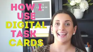 How to Access and Use the Digital Task Cards from Love Learning Stem