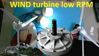wind turbine generator alternator | low rpm generator | free energy generator
