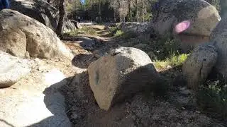 Backpacking Bridalveil Creek Trail in Yosemite
