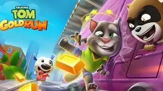 Best Games for Kids HD Talking Tom Gold Run: Fun & Endless Running ipad Gameplay #4