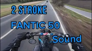 Fantic 50 RAW Sound | Leo Vince | Supermoto | DJI
