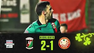 Hoban gets the winner for Glens | Glentoran 2-1 Portadown | #sportsdirectprem