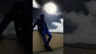 Moon Sky Background Video Editing|Time mile Dil khile short video| #shorts