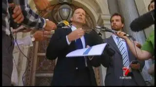 Labor backflips on train station security