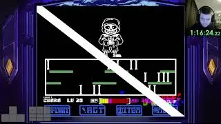 (No Heal!) Oversave-Tale Espe Sans Fight Phase 1 (Noob Mode)