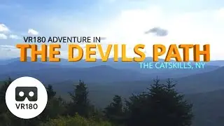 Twin Mountain - The Devils Path (part 2) - Catskills NY - VR180