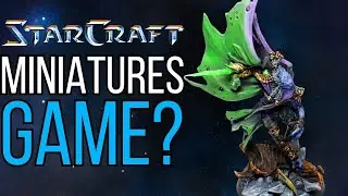 Painting Zeratul from the New Starcraft Miniatures Game