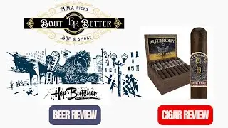 MMA SIP & SMOKE  ALEC  BRADLEY'S MAGIC TOAST PAIRED WITH HOP BUTCHER AND CRUSHED BY GIANTS IPA