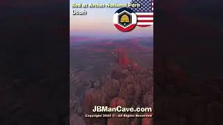 Spectacular RED ARCHES NATIONAL PARK in Utah USA JBManCave.com #Shorts
