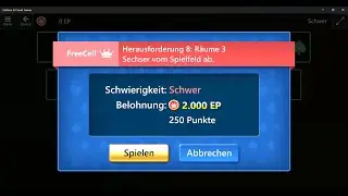 The Hard Road Game #8, November 9, 2025 Event, FreeCell