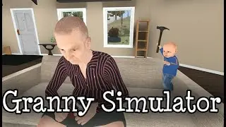 Attacking a Sweet Granny in Granny Simulator (Featuring Siejax)