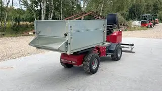 K&oslash;b Elektrisk Multi truck Eltor Sharpturn med lad p&aring; Klaravik