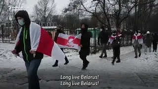 Belarusian Police Detain Dozens Amid Scattered Protests