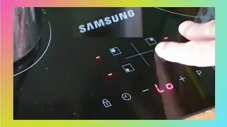Comment utiliser d&eacute;bloquer allumer mettre en route plaque &agrave; induction Samsung Candy ? #SeDepanner