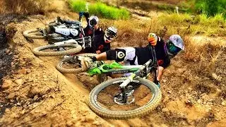 DH & freeride !!Shibayama night coaster ride group show in taiwan