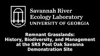 Remnant Grasslands: History, Biodiversity, and Management at the Post Oak Savanna Demonstration Site