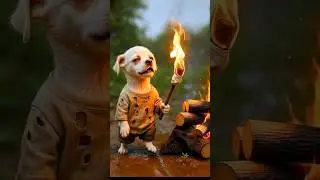 puppy lost his mother not hope #puppy #aivideo