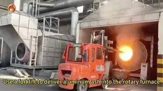 #aluminum  #melting  #rotary  #furnace  that is so easy to operate