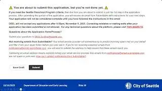 2024-25 Seattle Preschool Program Request for Qualifications Q&A Session