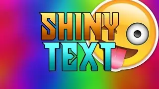 How To Make Shiny Text On Android!