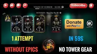Tower of Horror 30 & Reward 🎮 Mortal Kombat Mobile/MK Mobile/MKM #mortalkombatmobile #mkmobile #mkm