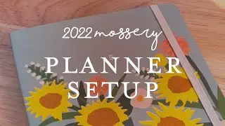 Plan with me: Mossery Planner Setup