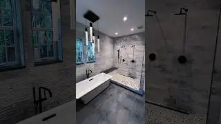 We renovate a bathroom in 1 day #bathroom #interiordesign #renovation #2024designtrends #shorts