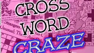 Cross Word Craze book trailer