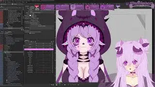 Chill w/ Me as I Learn How to Rig my Vtuber Model #rigging #vtuber #live2d