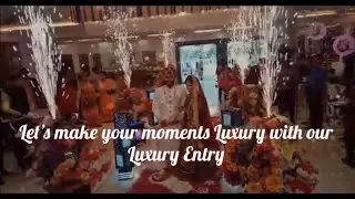 Exclusive Luxury Bride & Groom Entry|| by Akomic Design Studio Akomic design studio