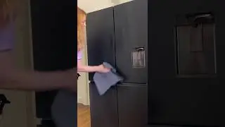 Cleaning a matte Black Fridge (it&rsquo;s so simple!) this is the fisher and paykel one