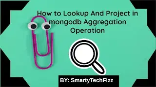 MongoDb lookup and Project example | MongoDb Aggregation