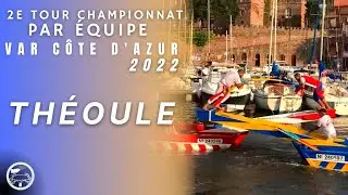 2e tour par équipe Championnat Côte d'Azur 2022 de Joutes Provençales à Théoule
